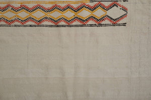 Vintage Turkish Kilim Runner 2'1'' x 15'2''