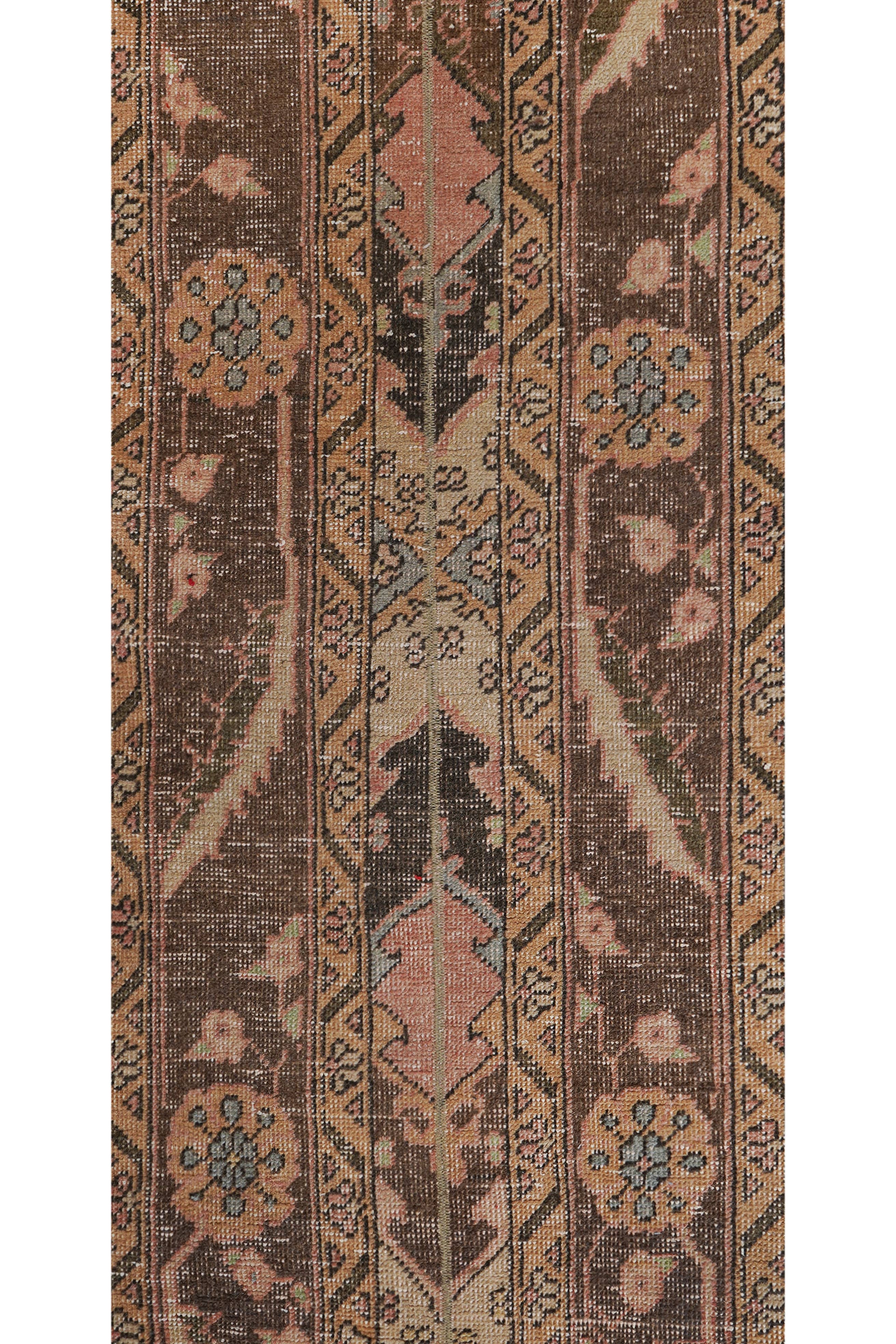 Vintage Oushak Runner 1'7'' x 20'8''