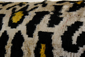 Silk Ikat Velvet Pillow Cover | 15'' x 45''