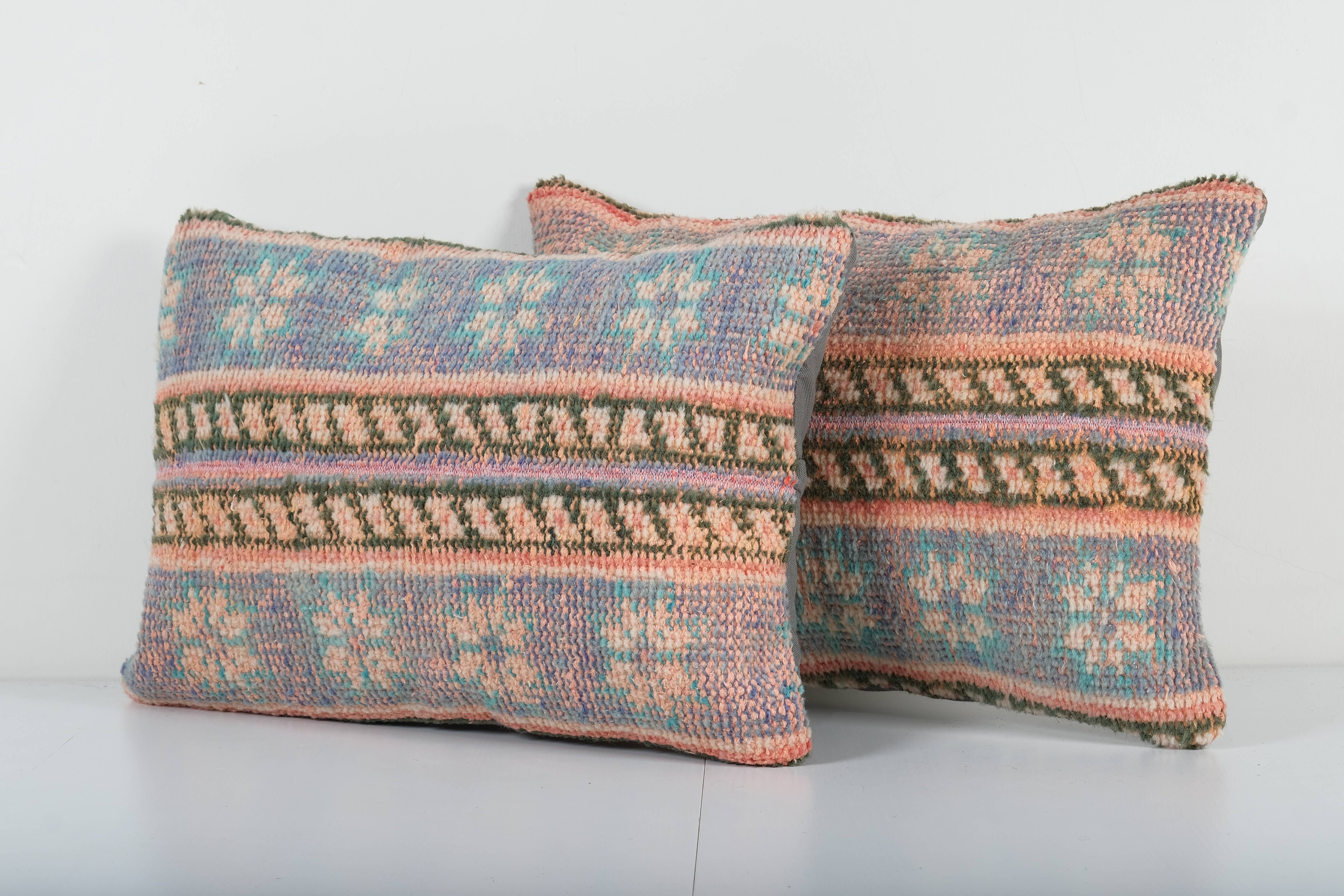 Rug Pillow Cover Set of 2 | 16'' x 24''