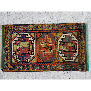 Vintage Yastik Rug 22'' x 39''