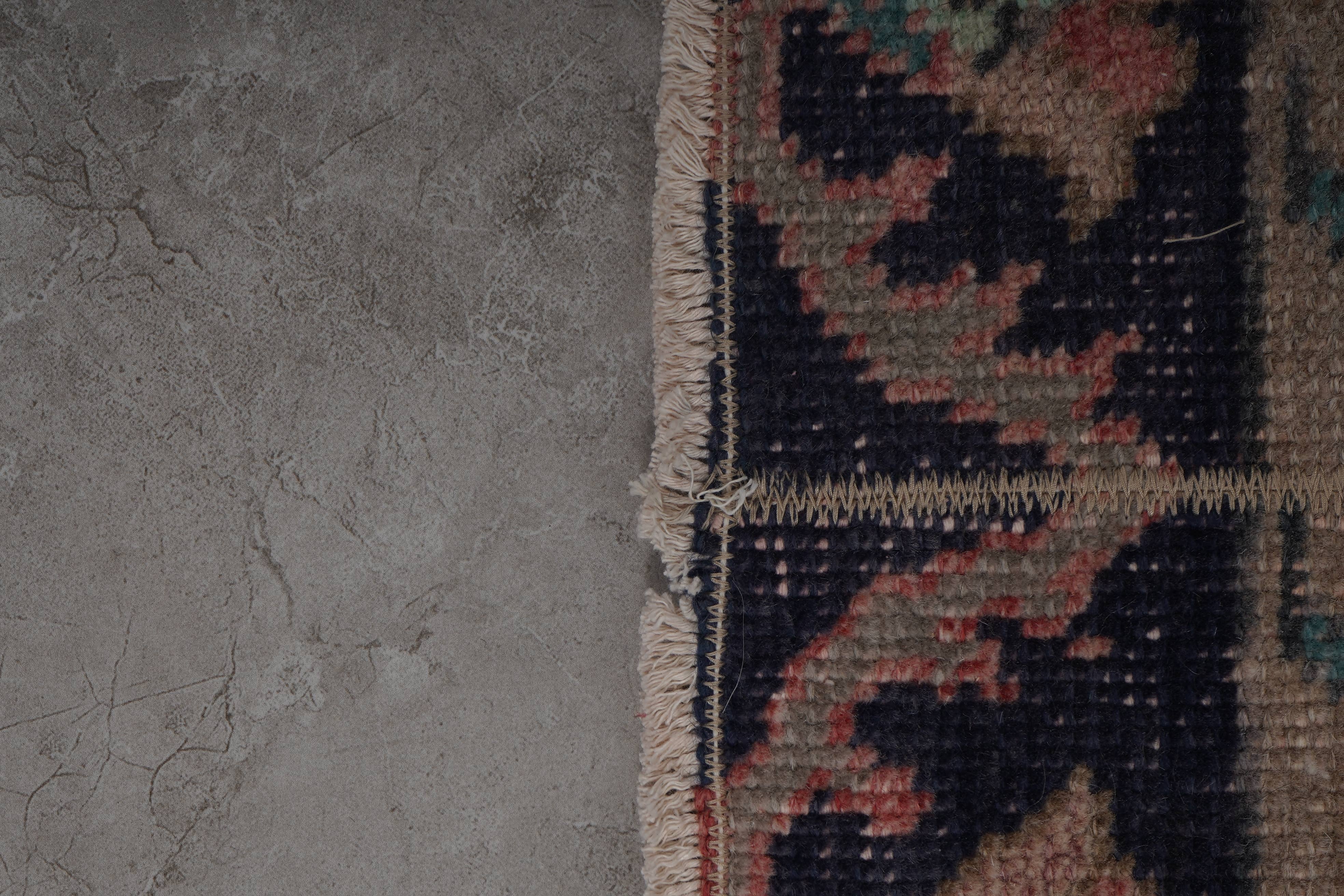 Vintage Turkish Runner Rug 1'8'' x 22'3''