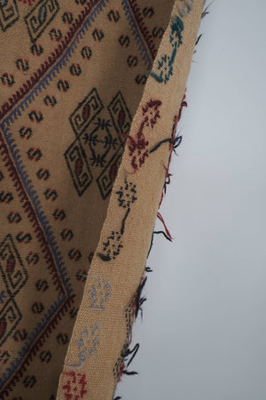 Vintage Turkish Kilim Runner 1'8'' x 14'11''