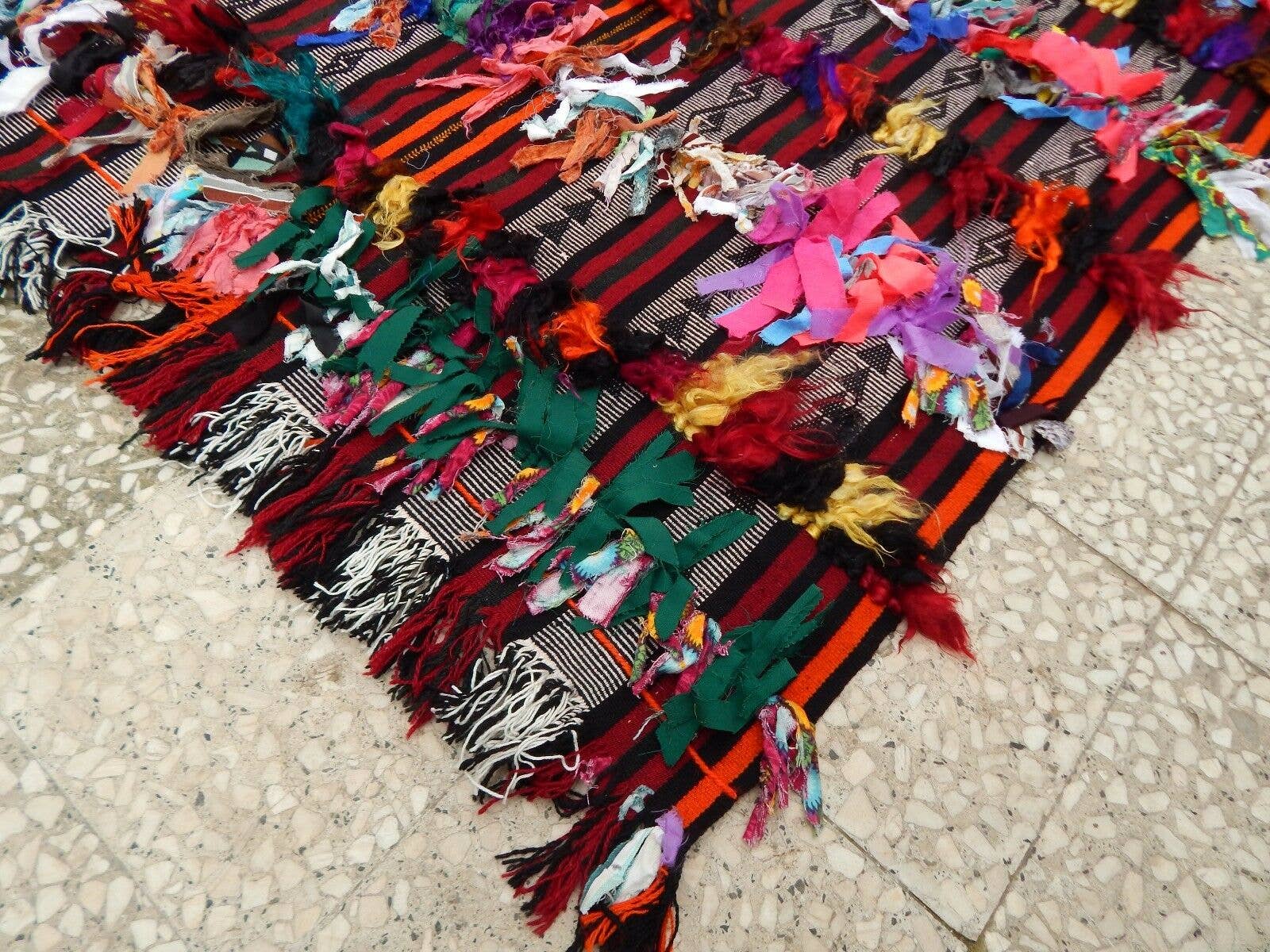 Vintage Turkish Tulu Rug 6' x 9'6''