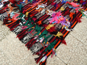 Vintage Turkish Tulu Rug 6' x 9'6''