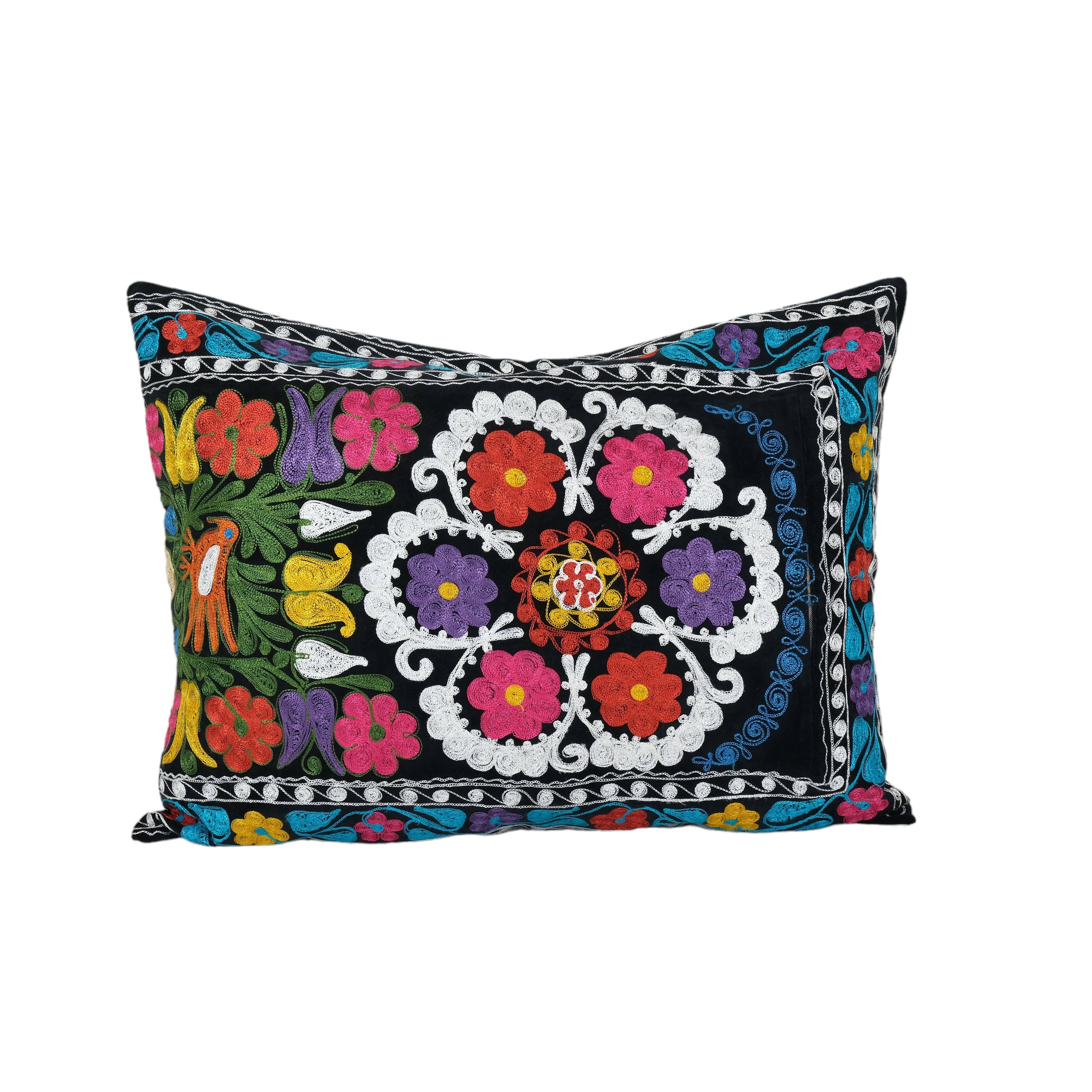Suzani Bedding Pillow Cover | 24'' x 30''