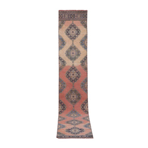 Vintage Oushak Runner 2'8'' x 15'8''