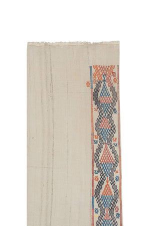 Vintage Turkish Kilim Runner 2'6'' x 16'6''