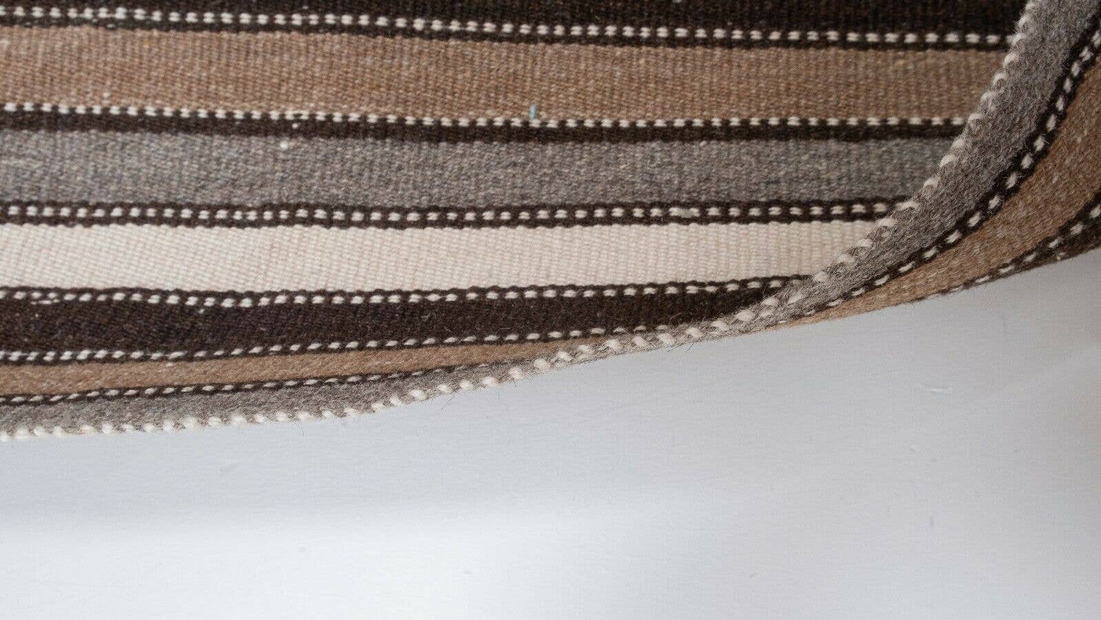 Vintage Turkish Kilim Runner 1'10'' x 23'10''