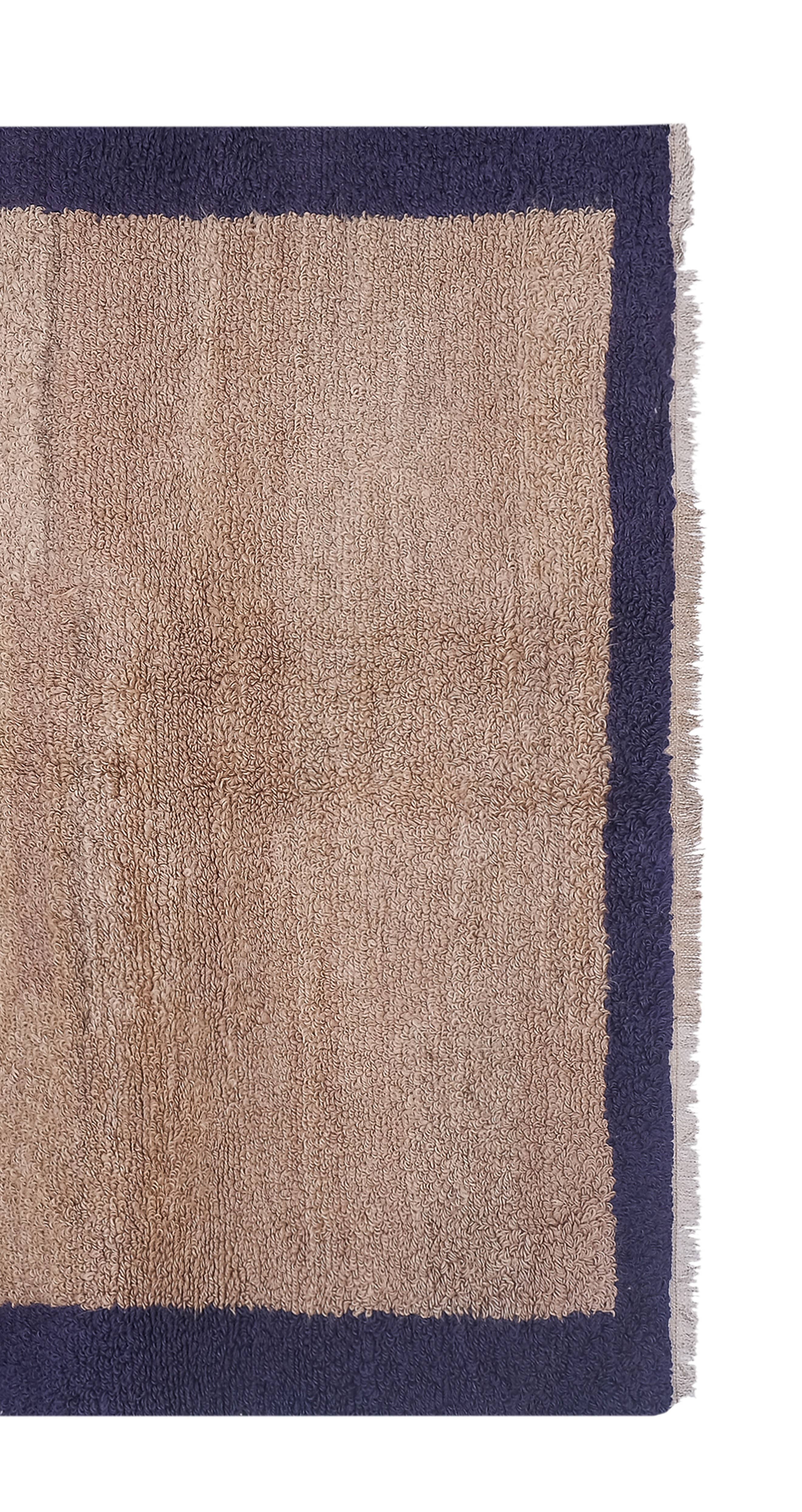 Vintage Turkish Tulu Rug 4'4'' x 6'