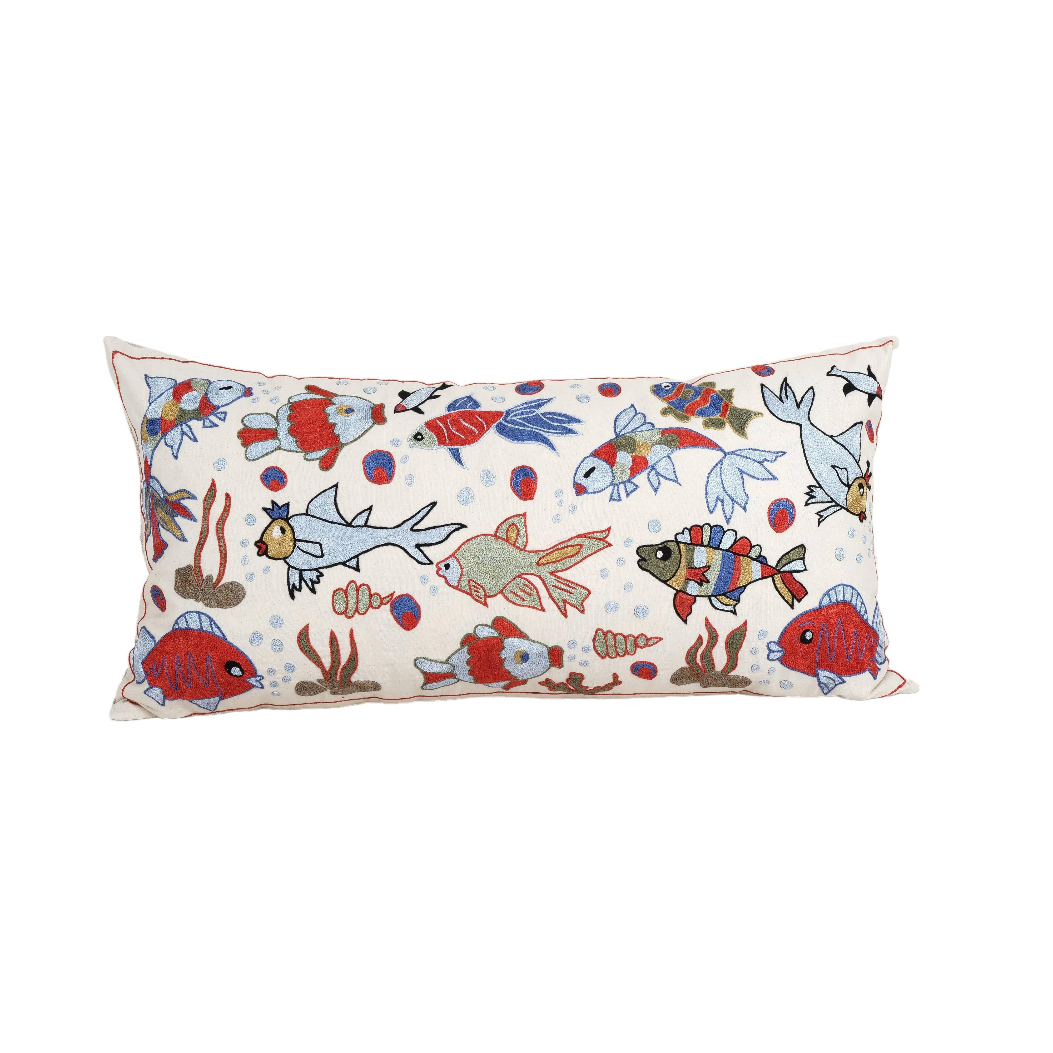Suzani Bedding Pillow Cover | 18'' x 35''