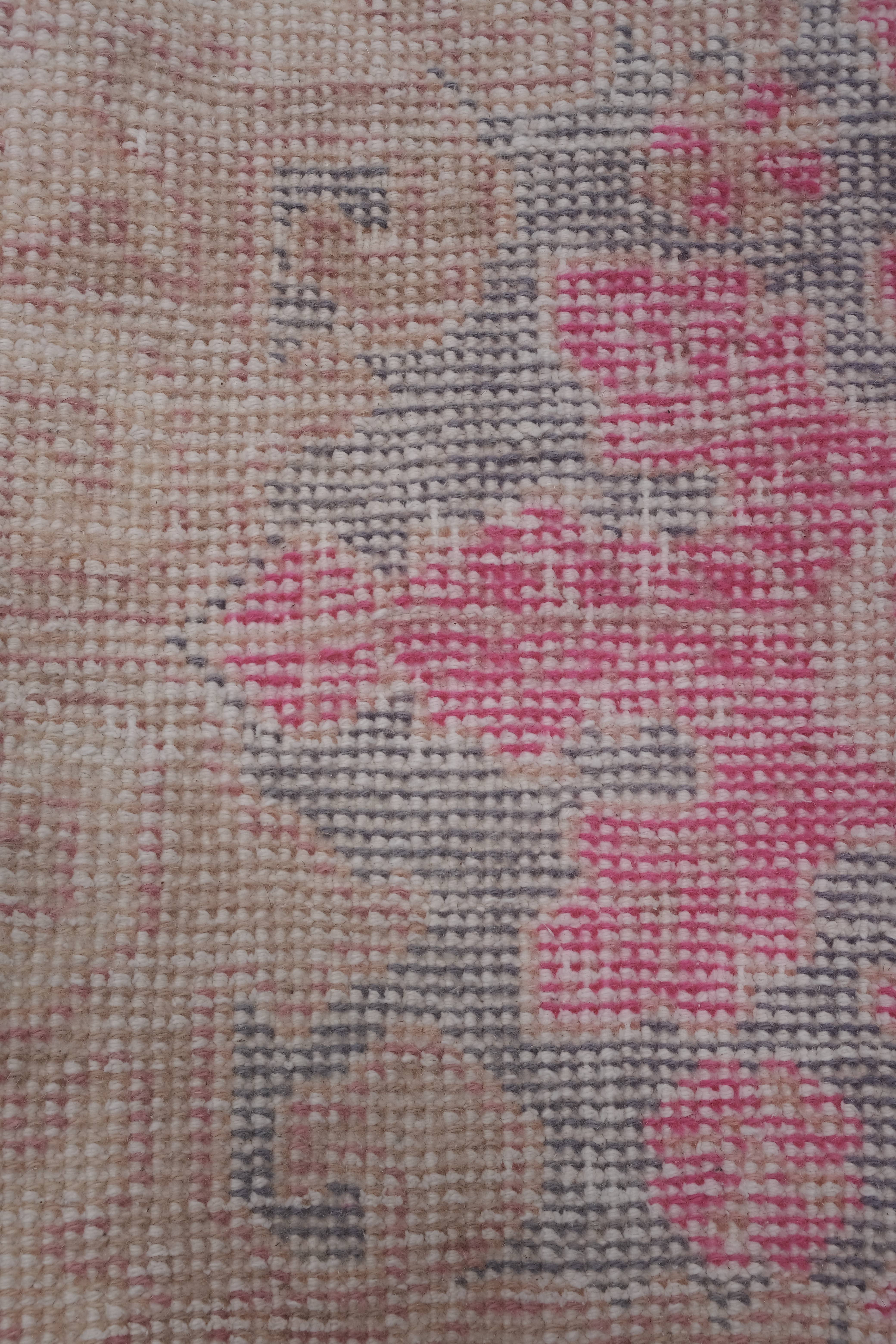 Vintage Turkish Rug 4'3'' x 7'3''