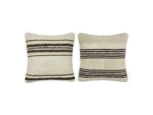 Turkish Kilim Pillow Cover Set of 2 | 20'' x 20'' - front view