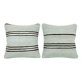 Turkish Kilim Pillow Cover Set of 2 | 19'' x 19'' - front view