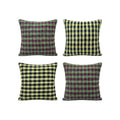 Turkish Kilim Pillow Cover Set of 4 | 16'' x 16'' - front view