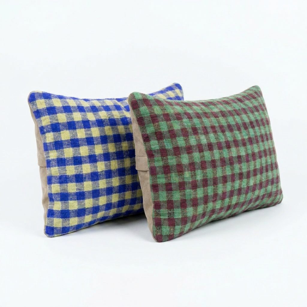 Turkish Kilim Pillow Cover Set of 2 | 16'' x 24'' - right angle
