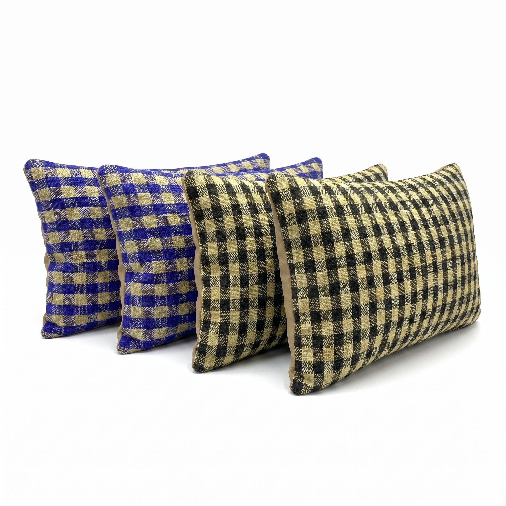 Turkish Kilim Pillow Cover Set of 4 | 16'' x 24'' - right angle