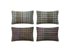 Turkish Kilim Pillow Cover Set of 4 | 16'' x 24'' - front view