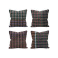 Turkish Kilim Pillow Cover Set of 4 | 16'' x 16'' - front view