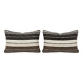 Turkish Kilim Pillow Cover Set of 2 | 16'' x 24'' - front view