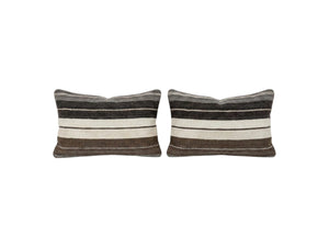 Turkish Kilim Pillow Cover Set of 2 | 16'' x 24'' - front view