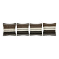 Turkish Kilim Pillow Cover Set of 4 | 16'' x 16'' & 24'' x 16'' - front view