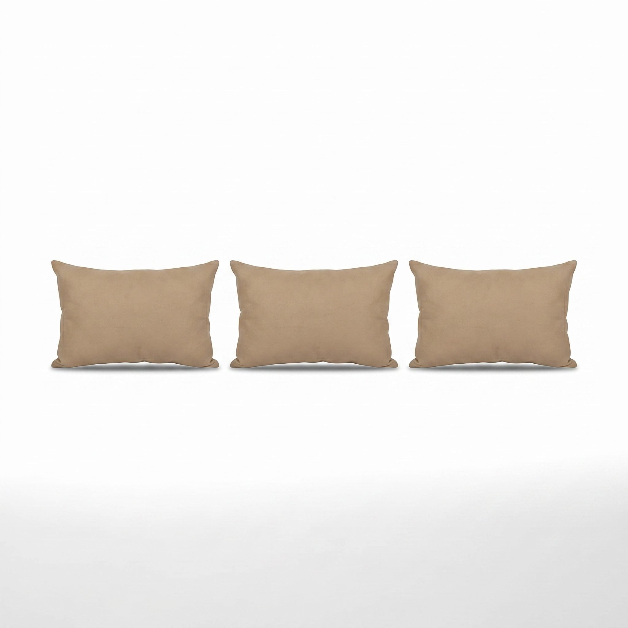 Turkish Kilim Pillow Cover Set of 3 | 16'' x 24'' - back with hidden zipper