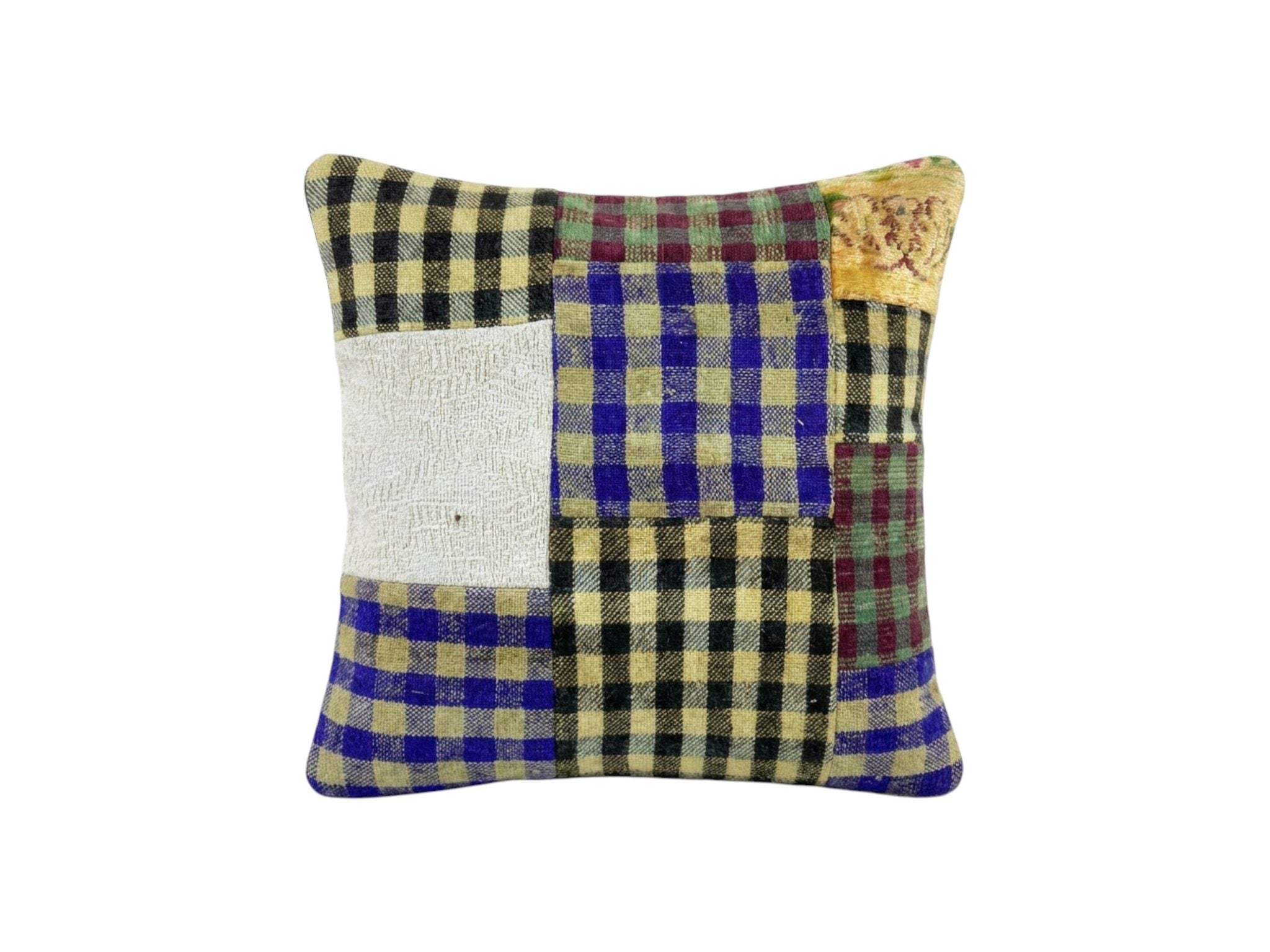 Turkish Kilim Pillow Cover | 20'' x 20'' - front view