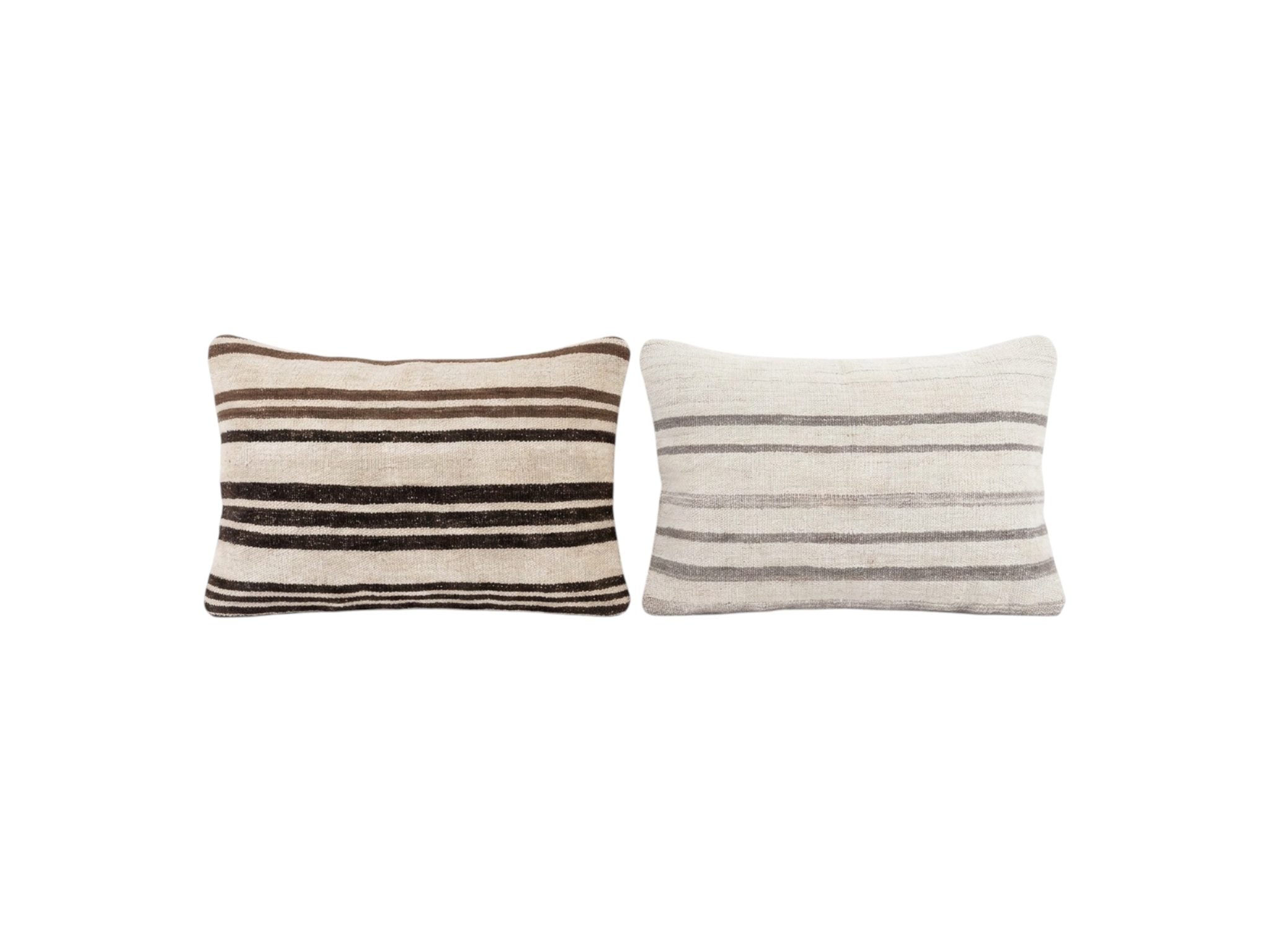 Turkish Kilim Pillow Cover Set of 2 | 16'' x 24'' - front view