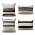 Turkish Kilim Pillow Cover Set of 4 | 16'' x 24'' & 19'' x 19'' - front view