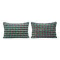 Turkish Kilim Pillow Cover Set of 2 | 16'' x 24'' - front view
