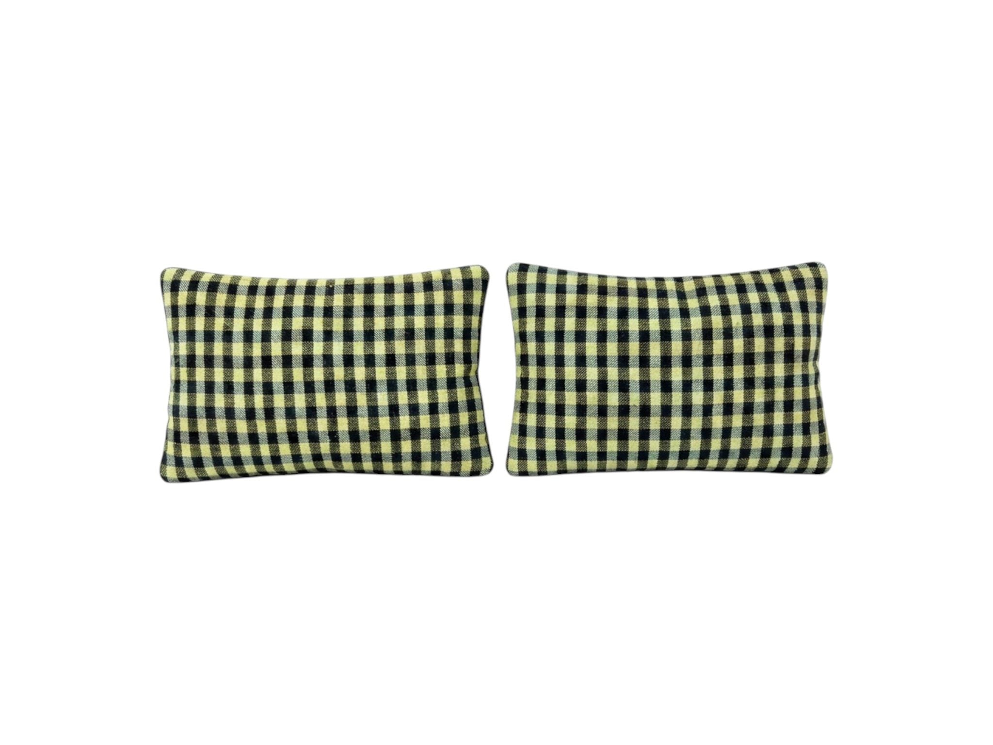 Turkish Kilim Pillow Cover Set of 2 | 16'' x 24'' - front view