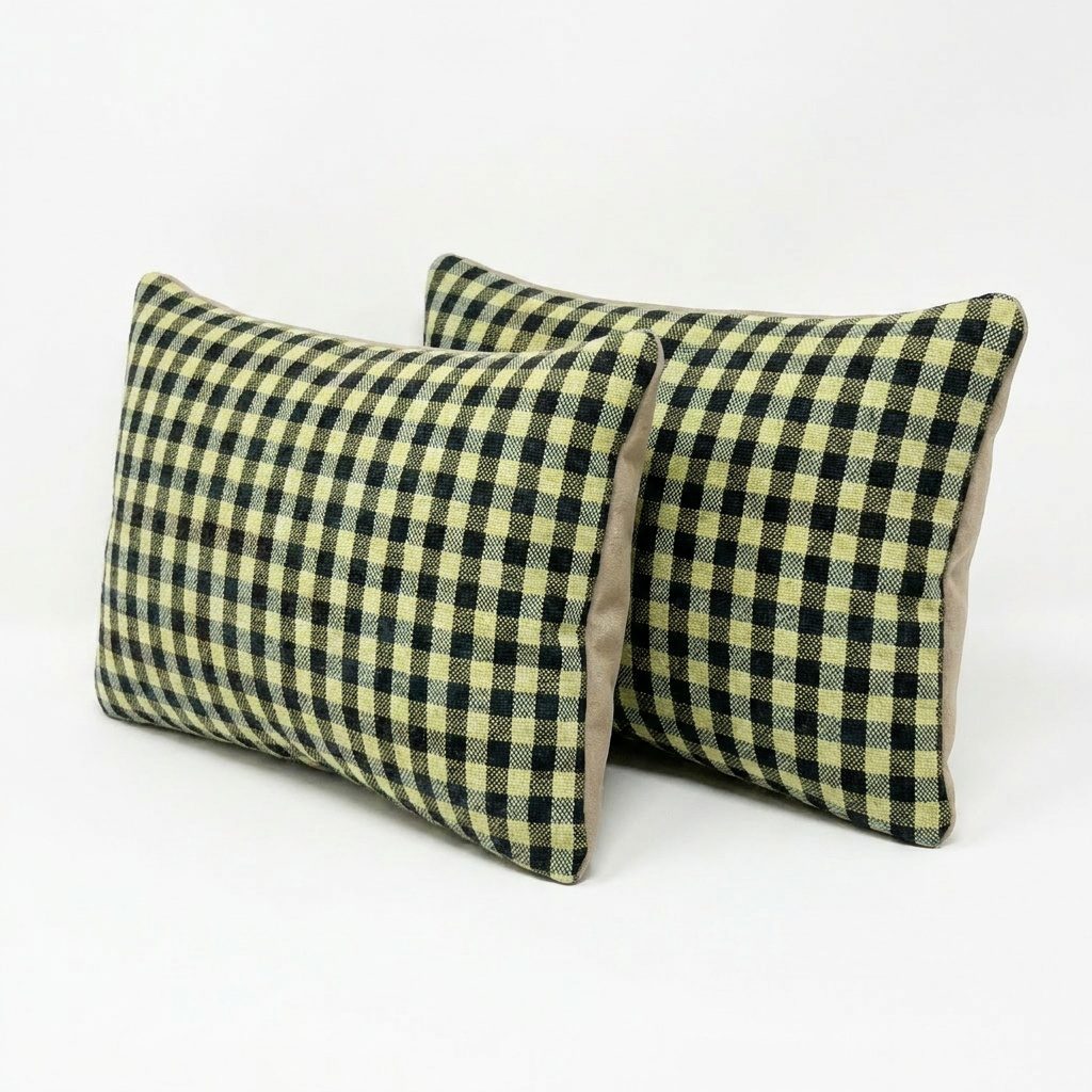 Turkish Kilim Pillow Cover Set of 2 | 16'' x 24'' - left angle