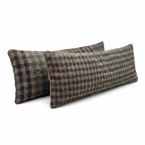 Turkish Kilim Bedding Pillow Cover Set of 2 | 16'' x 47'' - right angle