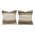 Turkish Kilim Pillow Cover Set of 2 | 20'' x 20'' - front view