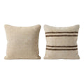 Turkish Kilim Pillow Cover Set of 2 | 16'' x 16'' - front view