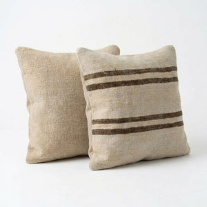 Turkish Kilim Pillow Cover Set of 2 | 16'' x 16'' - right angle