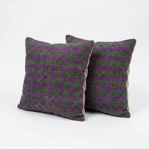 Turkish Kilim Pillow Cover Set of 2 | 16'' x 16'' - left angle