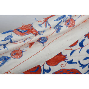 Silk Suzani Wall Hanging & Bedspread | 3'7'' x 6'2''
