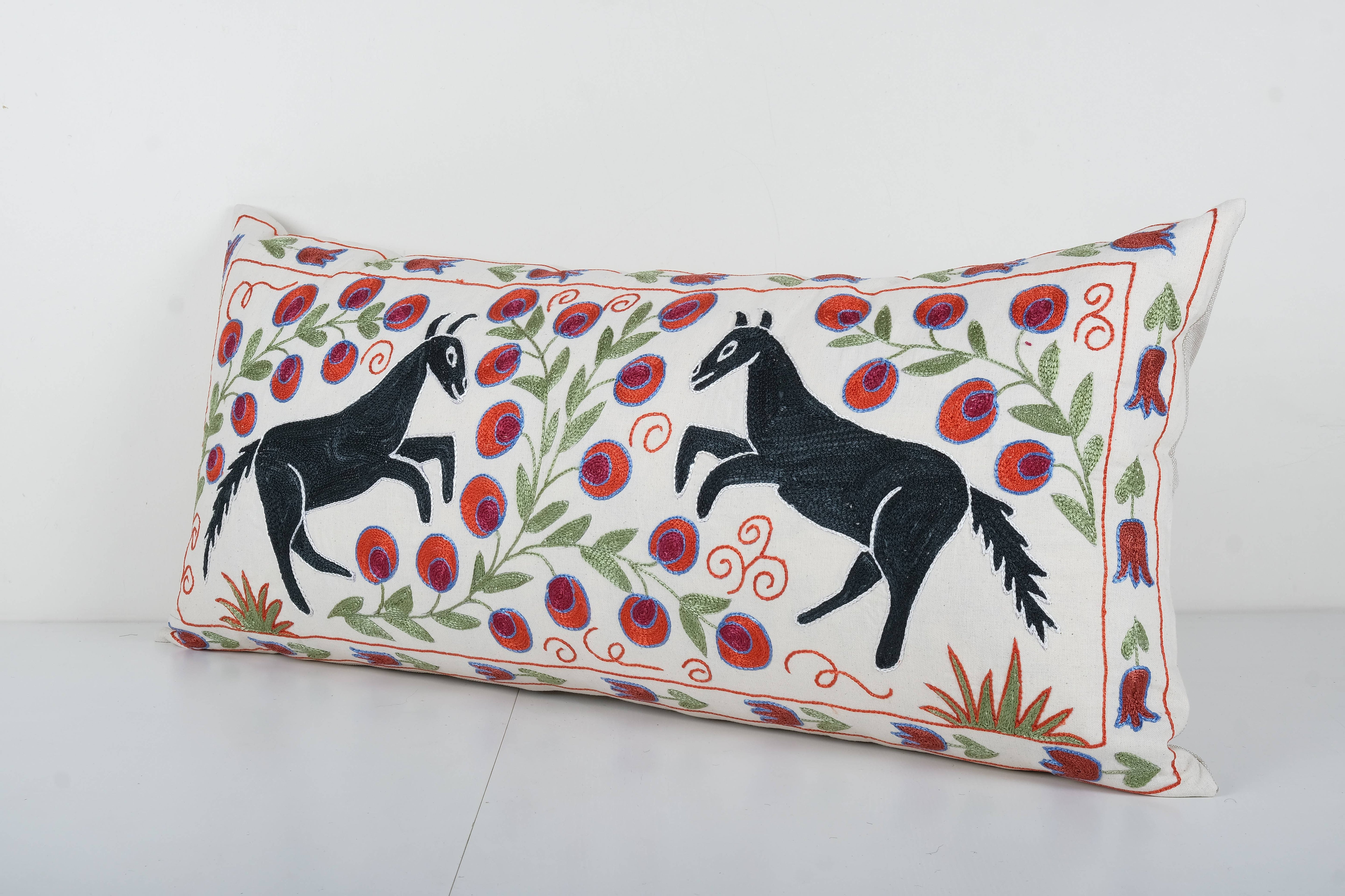 Suzani Bedding Pillow Cover | 18'' x 38''