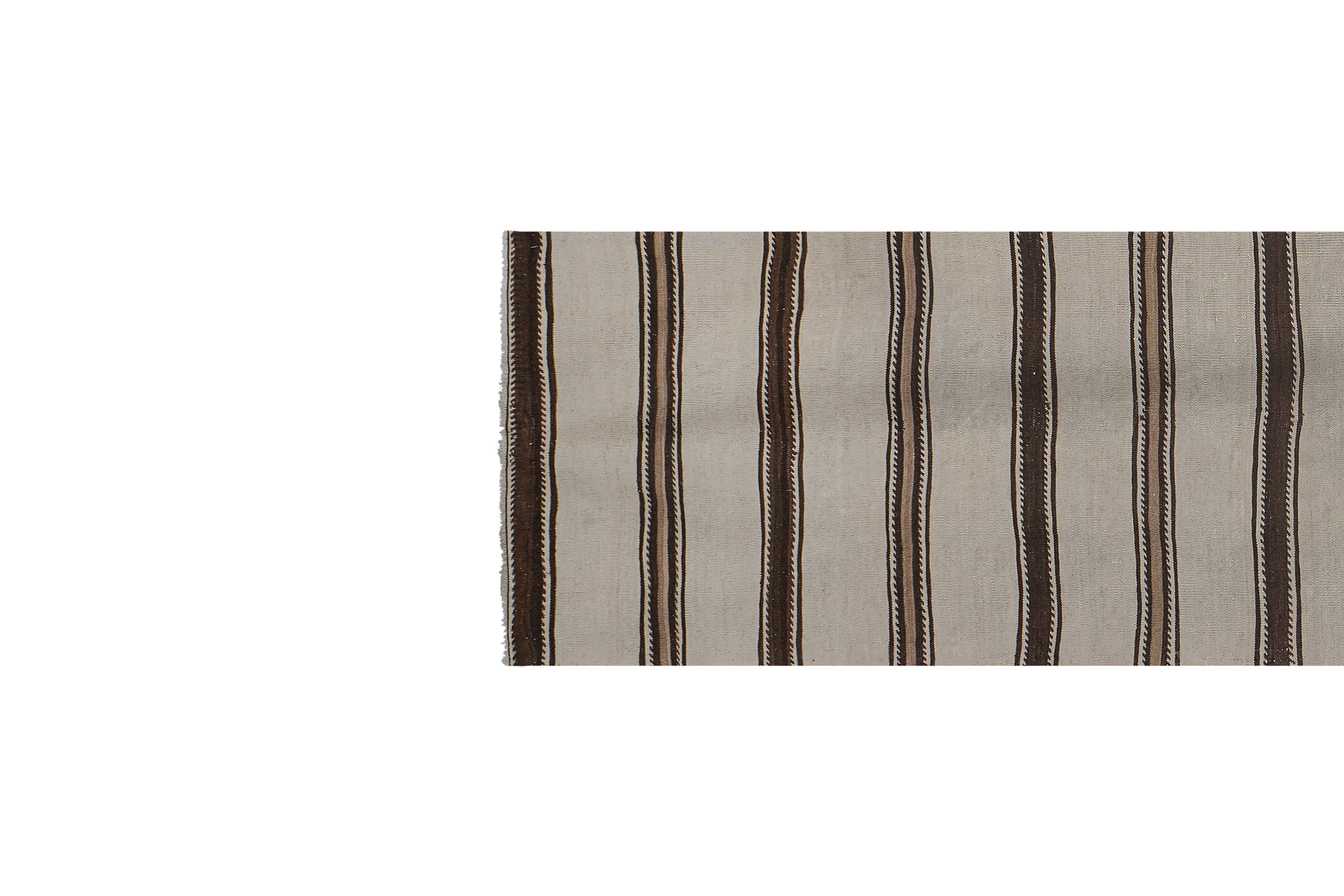Vintage Turkish Kilim Runner 2'6'' x 9'4''