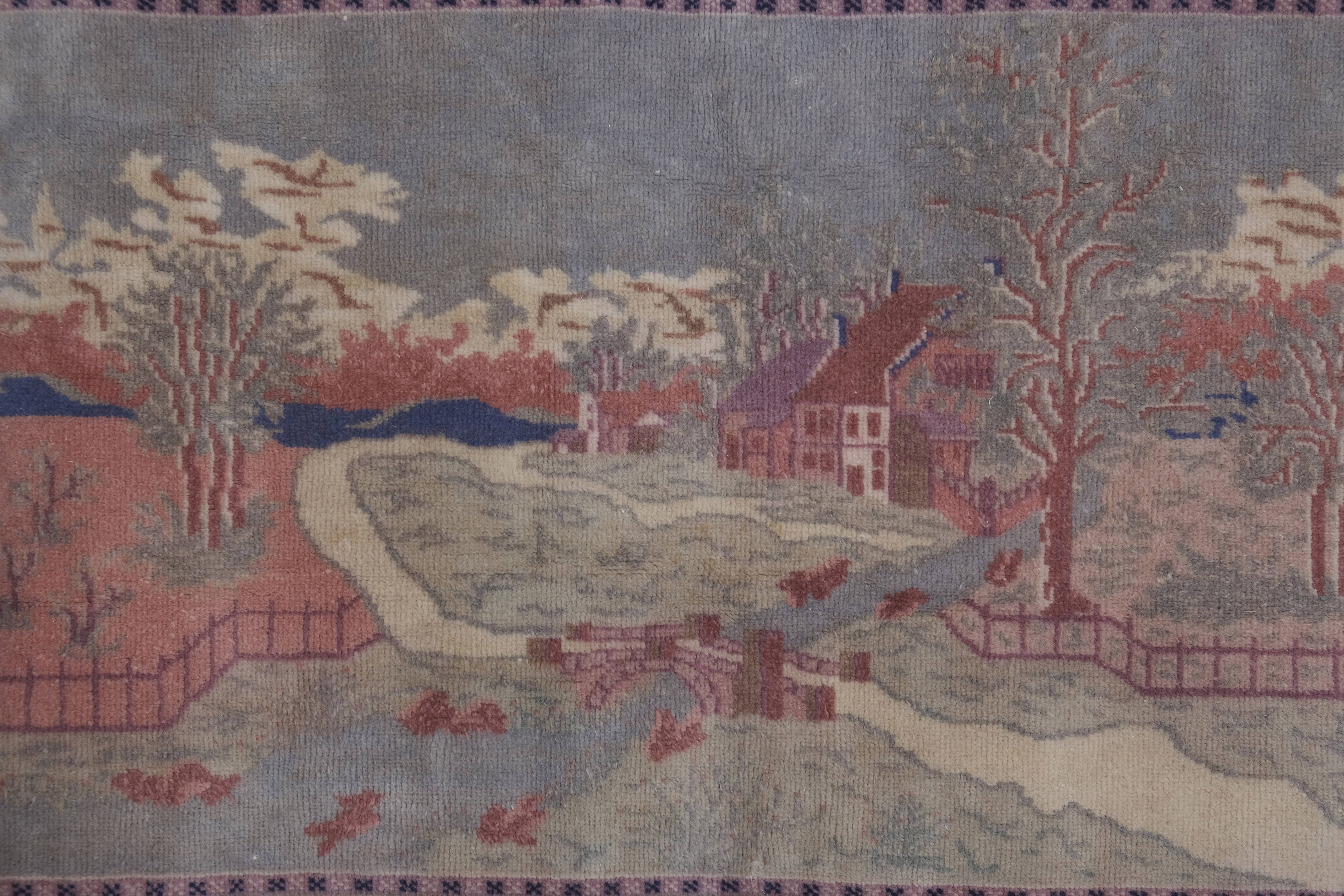 Vintage Turkish Rug 3'6'' x 5'5''