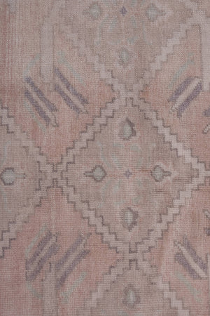 Vintage Turkish Karapinar Rug 5'1'' x 10'2''