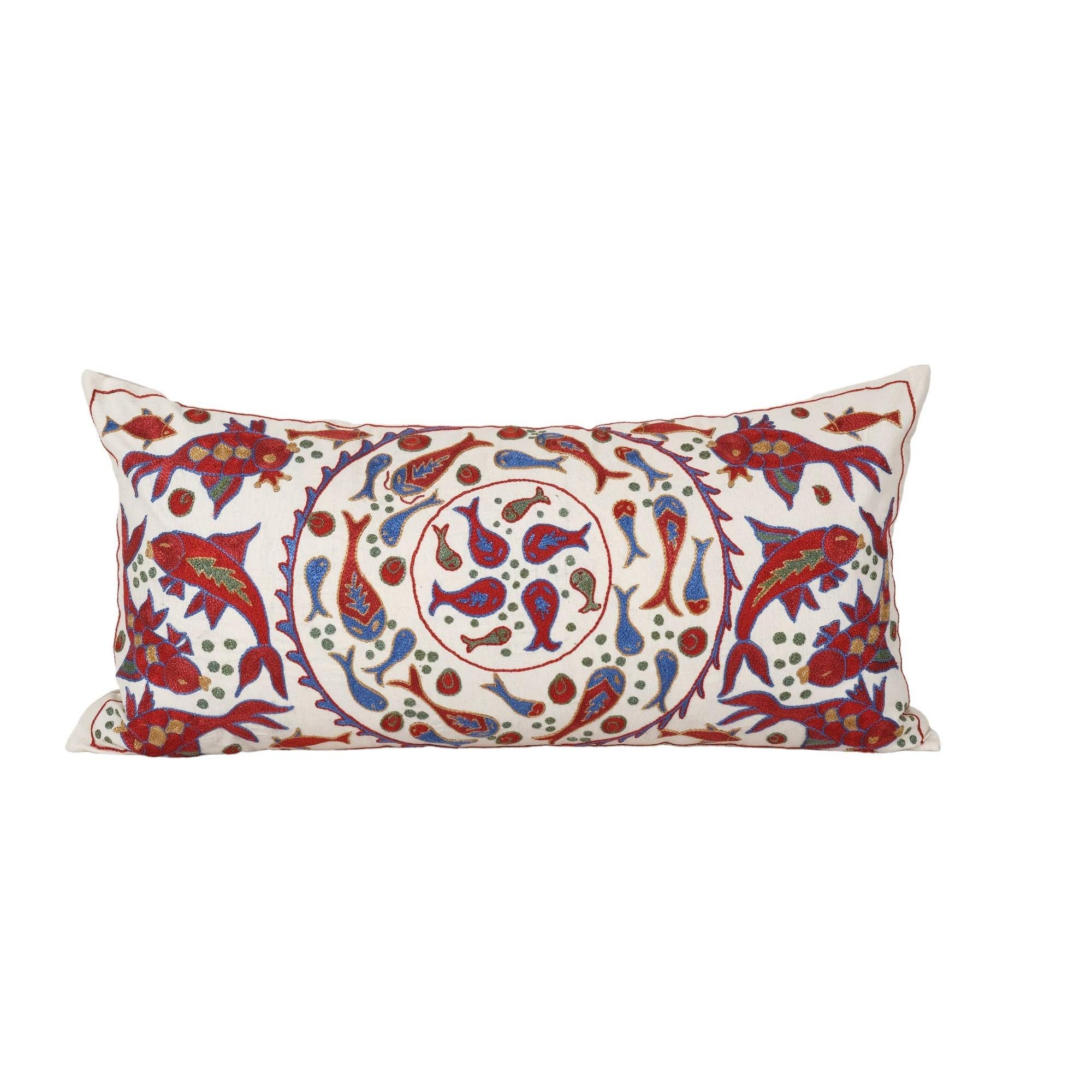 Suzani Bedding Pillow Cover | 18'' x 35''