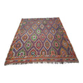 Vintage Turkish Kilim Rug 6'1'' x 7'5''