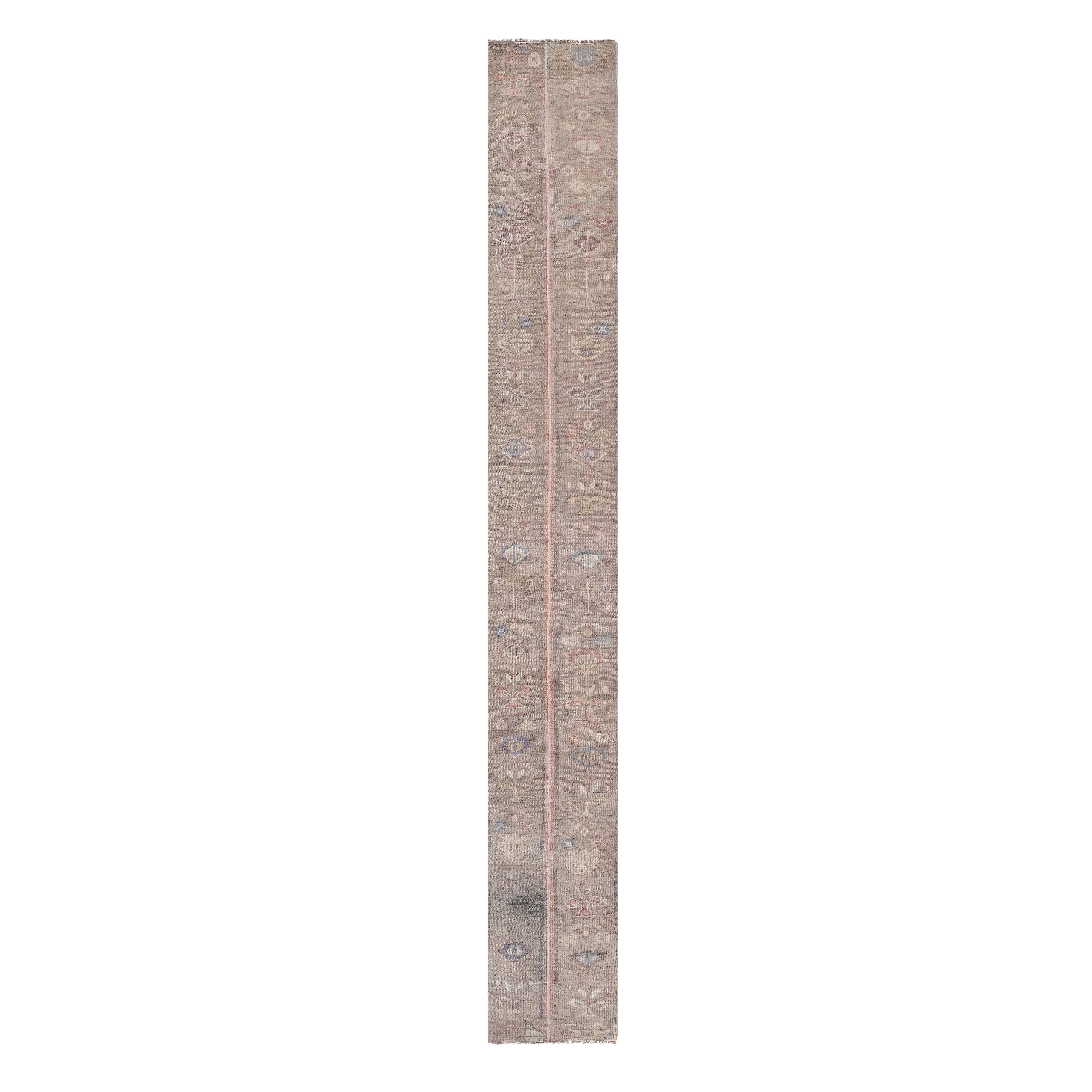 Vintage Oushak Runner 1'6'' x 10'11''