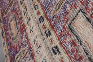 Vintage Kurdish Runner Rug 1'8'' x 9'5''