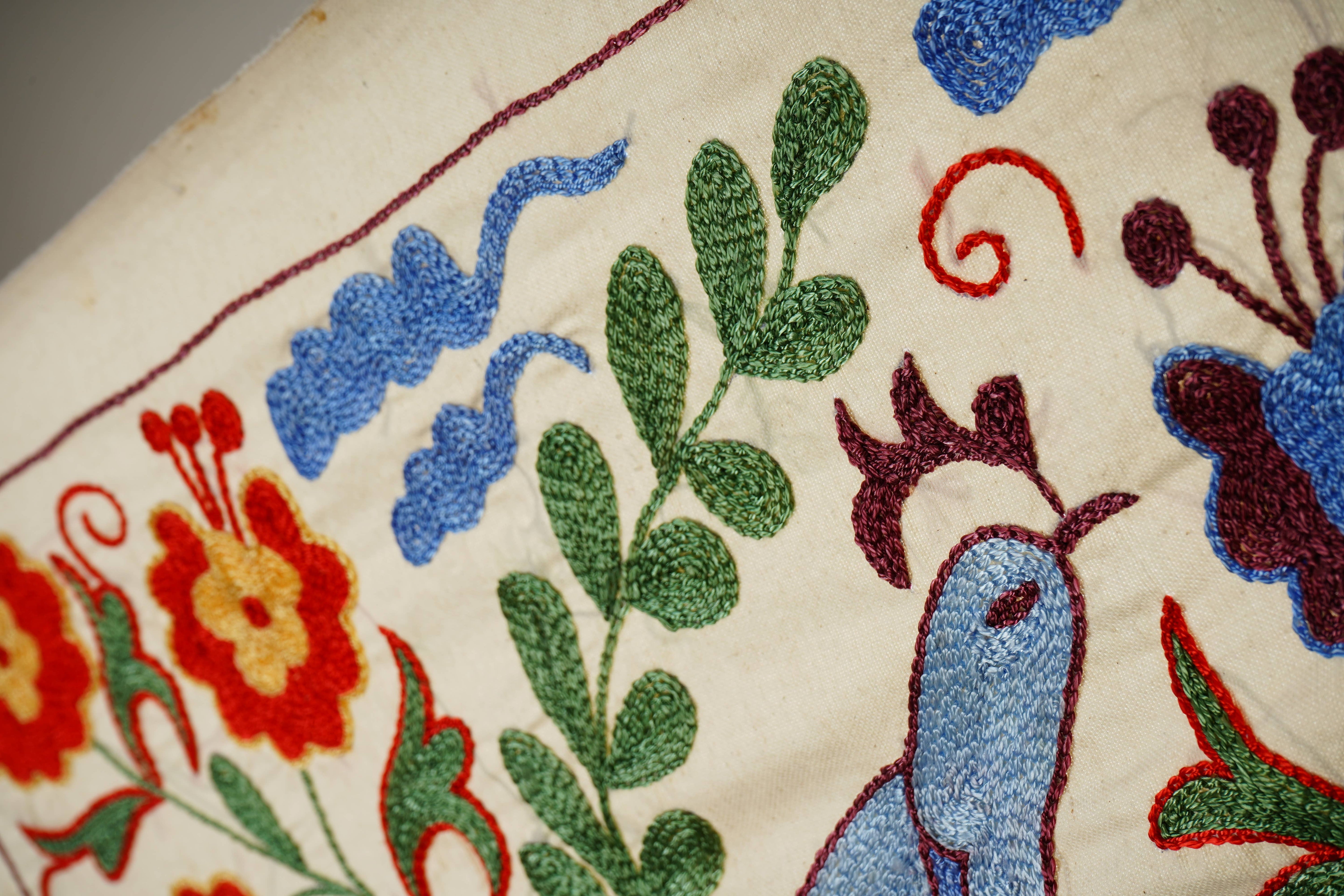 Suzani Wall Hanging & Tablecloth | 17'' x 37''
