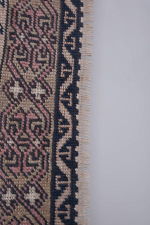 Vintage Turkish Konya Rug 4' x 6'9''