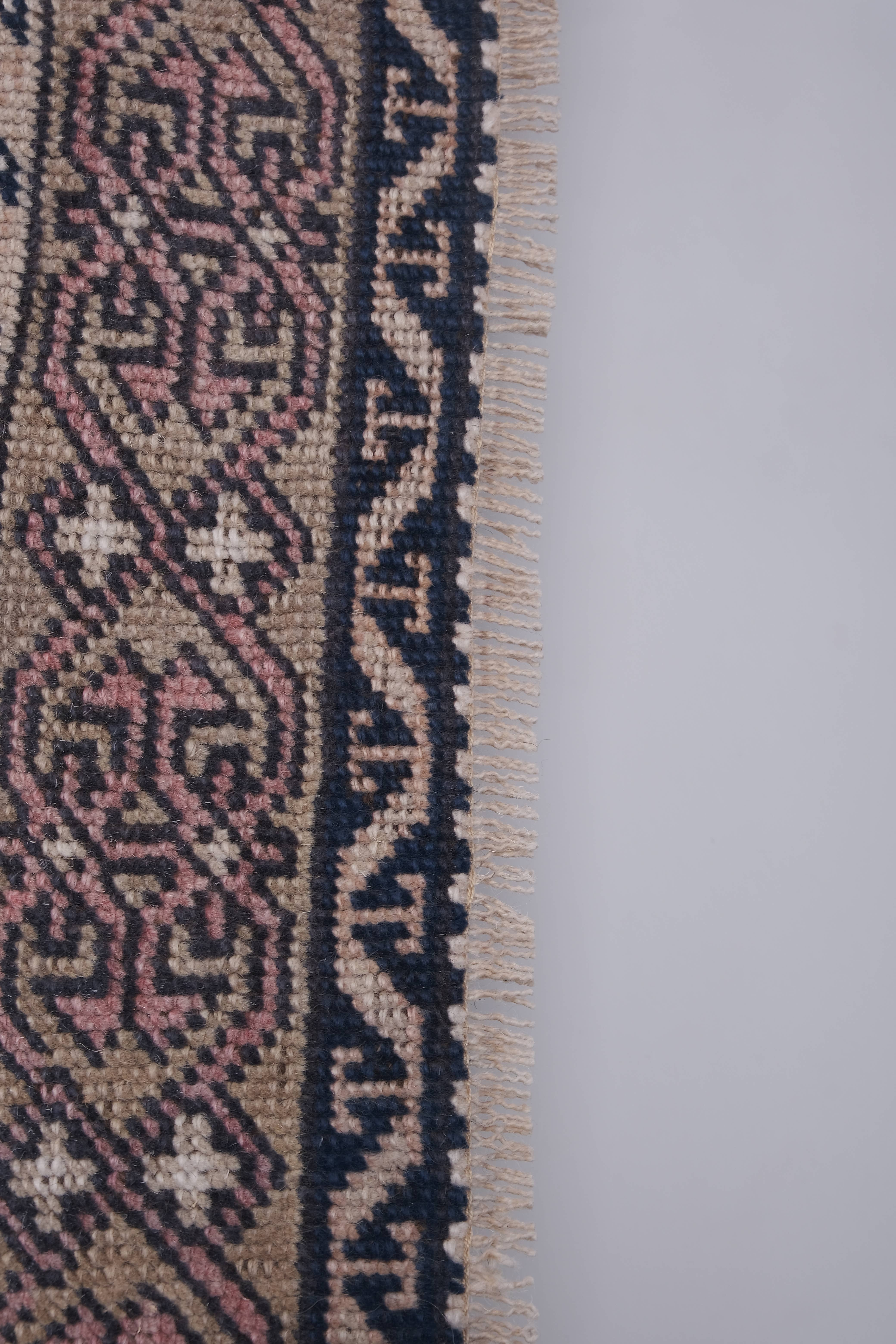 Vintage Turkish Konya Rug 4' x 6'9''